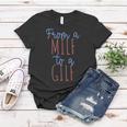 Womens From A Milf To A Gilf Funny Mothers Day Dirty Inappropriate Women T-shirt Unique Gifts