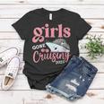 Womens Girls Gone Cruising 2023 Matching Cruise Ship Vacation Trip Women T-shirt Unique Gifts