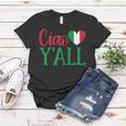 Womens Italy Born Funny Ciao Yall Real Italian Women T-shirt Personalized Gifts