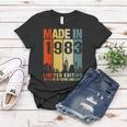 Womens Made In 1983 Limited Edition 40 Years Of Being Awesome Women T-shirt Unique Gifts