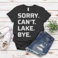 Womens Sorry - Cant - Lake - Bye - Vintage Style - Women T-shirt Unique Gifts