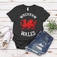Wrexham Wales Retro Vintage V5 Women T-shirt Personalized Gifts