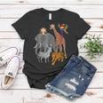 Zoo Animals Shirt Wildlife Birthday Party A Day At The Zoo Women T-shirt Unique Gifts