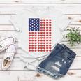 American Morning Patriotic American Flag Coffee Cup Pattern Women T-shirt Unique Gifts