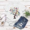 Beautiful Colorful Butterfly Tree Women T-shirt Unique Gifts