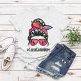 Color Guard Mom Messy Bun Marching Band School Mommy Mother Women T-shirt Personalized Gifts