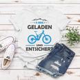 E-Mtb Geladen Und Entsichert E-Bike Frauen Tshirt Lustige Geschenke