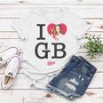 Grace Berger I Love Gb Indiana Women T-shirt Unique Gifts