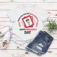 Happy Mothers Day 2023 Mom Thanks For Not Swallowing Us Women T-shirt Unique Gifts