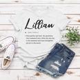 Lillian Sarcastic Name Definition Gift For Lillian Women T-shirt Unique Gifts