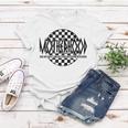 Motherhood Some Days I Rock It Some Days It Rocks Me Mama Women T-shirt Unique Gifts