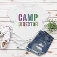 Rockin Camp Director Camping Host Chaos Coordinator Sign Women T-shirt Funny Gifts