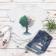 Tree Of Butterflies Women T-shirt Unique Gifts