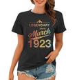 100 Geburtstag 100 Jahre Alt Legendär Seit März 1923 V5 Frauen Tshirt