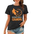 Basketball Opa Schwarzes Frauen Tshirt mit Spielergrafik