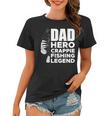 Dad Hero Crappie Fishing Legend Vatertag Frauen Tshirt