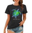 Earth Day 2023 Restore Sea Turtle Tie Dye Save The Planet Women T-shirt