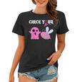 I Wear Pink In October For My Mom Wife Sister Awareness Women T-shirt