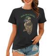 Military Owl Head On A Swivel Tactical Gift Women T-shirt
