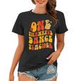 One Thankful Dance Teacher Thanksgiving Groovy Women T-shirt