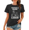 Quad Vater Sohn Papa Atv Fahrer Vatertag Frauen Tshirt