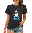 Stay Frosty Shirt Funny Christmas Shirt Cool Snowman Tshirt V2 Women T-shirt