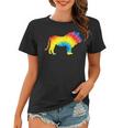 Tie Dye Lion Rainbow Print Lionet Cub Hippie Peace Gift Women T-shirt