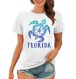 Florida Sea Turtle Florida Hibiscus Women T-shirt