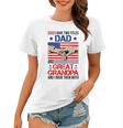 I Have Two Titles Dad And Great Grandpa Men Usa Flag Grandpa Women T-shirt