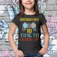 10Th Birthday Boy Shirt Video Game Gamer Boys Kids Gift Youth T-shirt