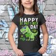 Kids Happy St Pat Trex Day Dino St Patricks Day Toddler Boys  Youth T-shirt