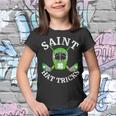 St Patricks Day Saint Hat Tricks Hockey Shamrock Kids Boys  Youth T-shirt