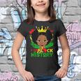 Black Melanin Girl I Am Black History Month Kids  V2 Youth T-shirt