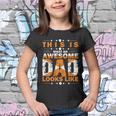 Awesome Dad Greatest Dad Fathers Day Greatest Dad Typography V2 Youth T-shirt