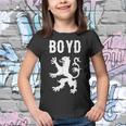 Boyd Clan Scottish Family Name Scotland Heraldry Youth T-shirt