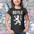 Boyle Clan Scottish Family Name Scotland Heraldry Youth T-shirt