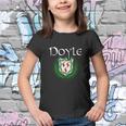 Doyle Surname Irish Last Name Doyle Family Crest Youth T-shirt
