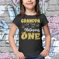 Grandpa Of The Notorious One Hip Hop Themed 1St Birthday Boy Youth T-shirt