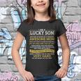 I Am A Lucky Son Im Raised By A Freaking Awesome Mom Youth T-shirt