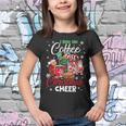 I Run On Coffee And Christmas Cheer Funny Coffee Lover V2 Youth T-shirt