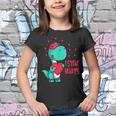 I Steal Hearts Valentines Day Cute Dinosaur V-Day Boys Kids Youth T-shirt