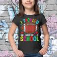 I Tackled 100 Day Of School Football Boy 100Th Day Of School V9 Youth T-shirt