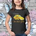 In September We Wear Gold Sunflower Vintage Car Youth T-shirt