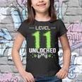 Level 11 Unlocked Video Gamer 11Th Birthday Gamer Gift Boys Youth T-shirt