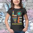 Love Teacher Montessori Education Back To School Youth T-shirt