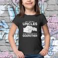 Mens Only The Best Uncles Get Promoted To Godfather V2 Youth T-shirt