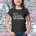 Mens Pops The Man The Myth The Legend Gift Youth T-shirt