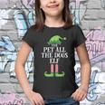 Pet All The Dogs Elf V2 Youth T-shirt