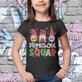 Preschool Squad Gnome Teacher Student Christmas Boys Girls Youth T-shirt
