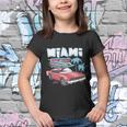 Print And Retro Car With Surfboard Youth T-shirt